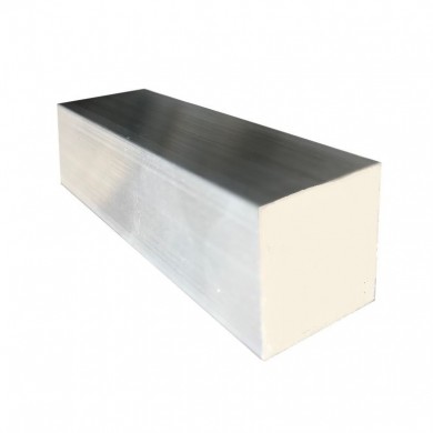 Barre aluminium brut, carré, rond